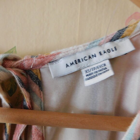 🦅 Fall Striped Romper XS 🌳🍃 - Picture 3 of 11